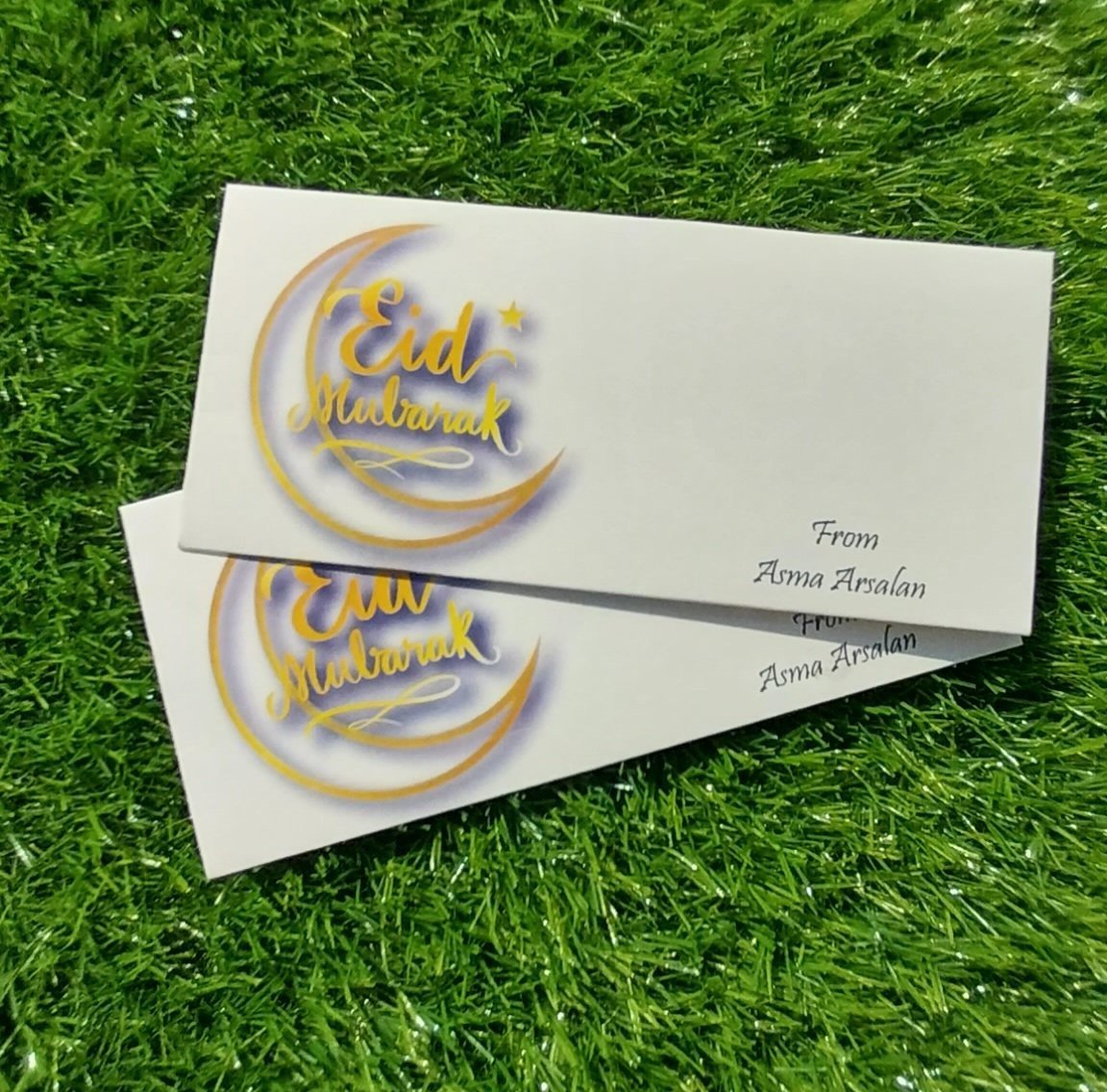 Starlit Symphon eid Mubarak envelope