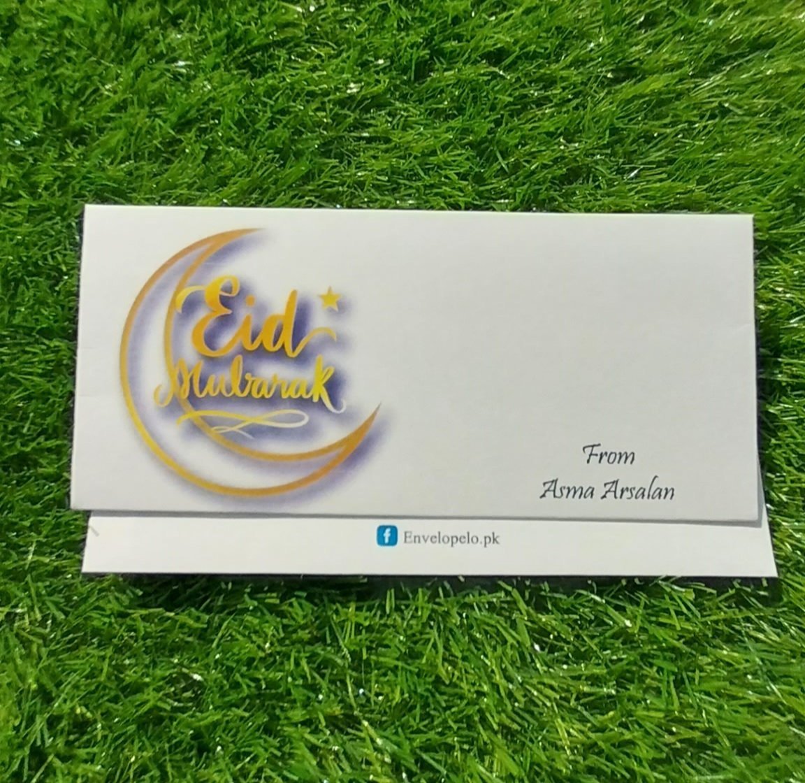 Starlit Symphon eid Mubarak envelope