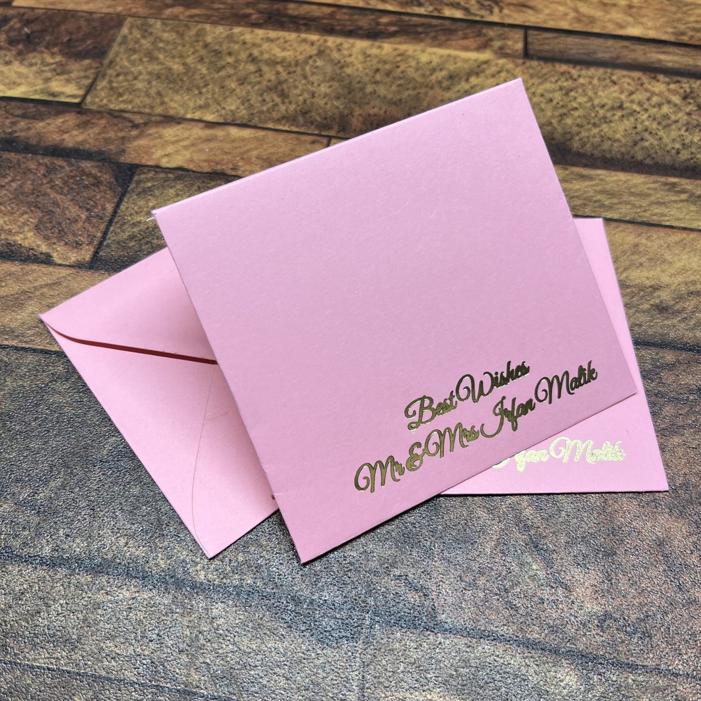 Solid Colored foil Envelope-0024