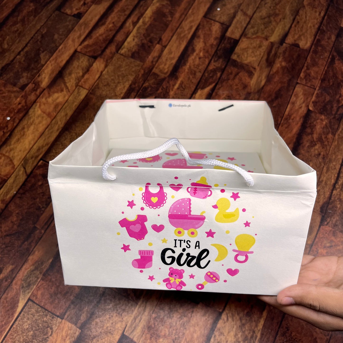 Birth Announcement /Mithai bag 007