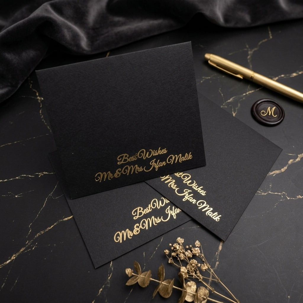 Solid Colored foil Envelope-0023