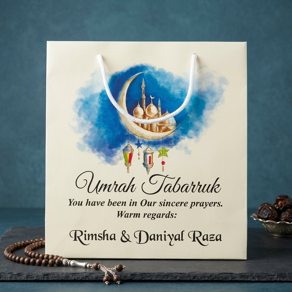 Umrah Tabarruk name gift bags-10080