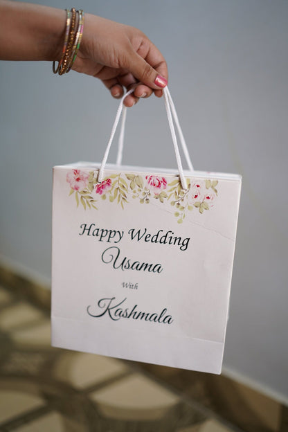 Pastel Flower gift bag
