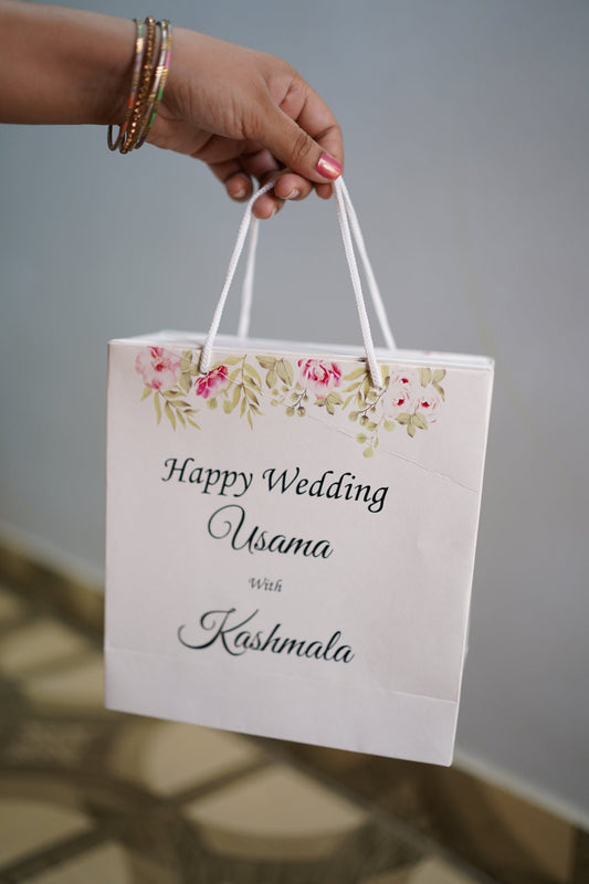 Pastel Flower gift bag