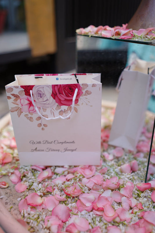 Big flower gift bags