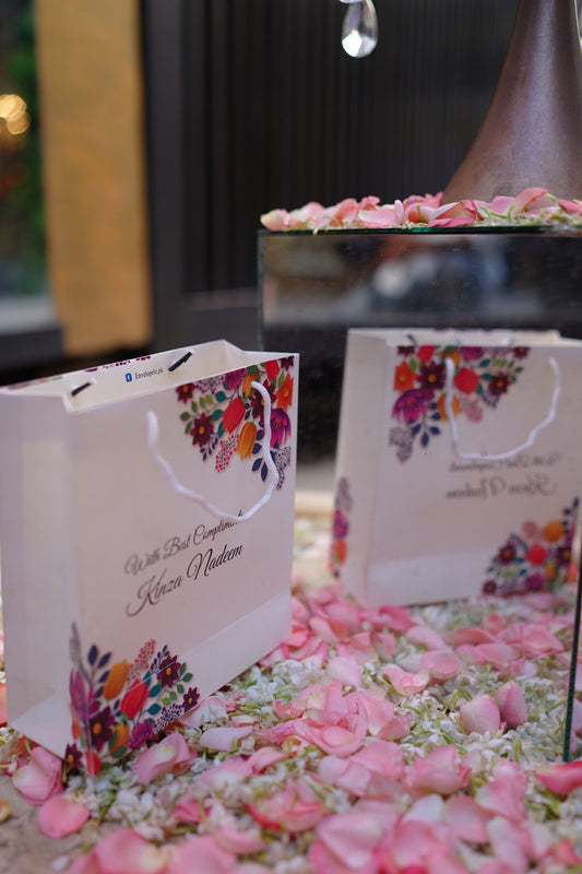 multi floral bag