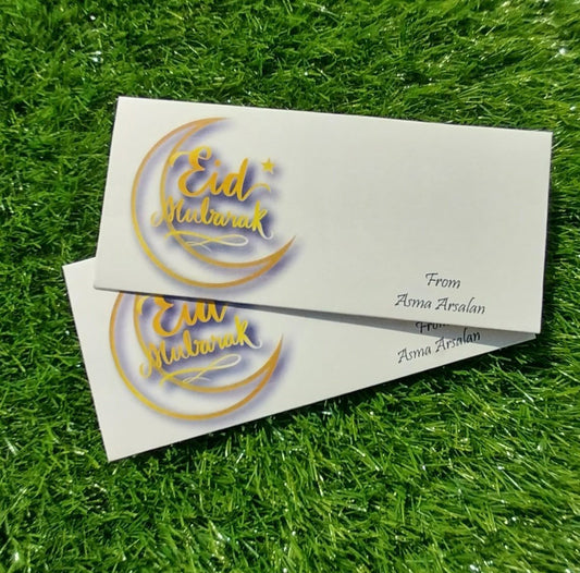 Starlit Symphon eid Mubarak envelope