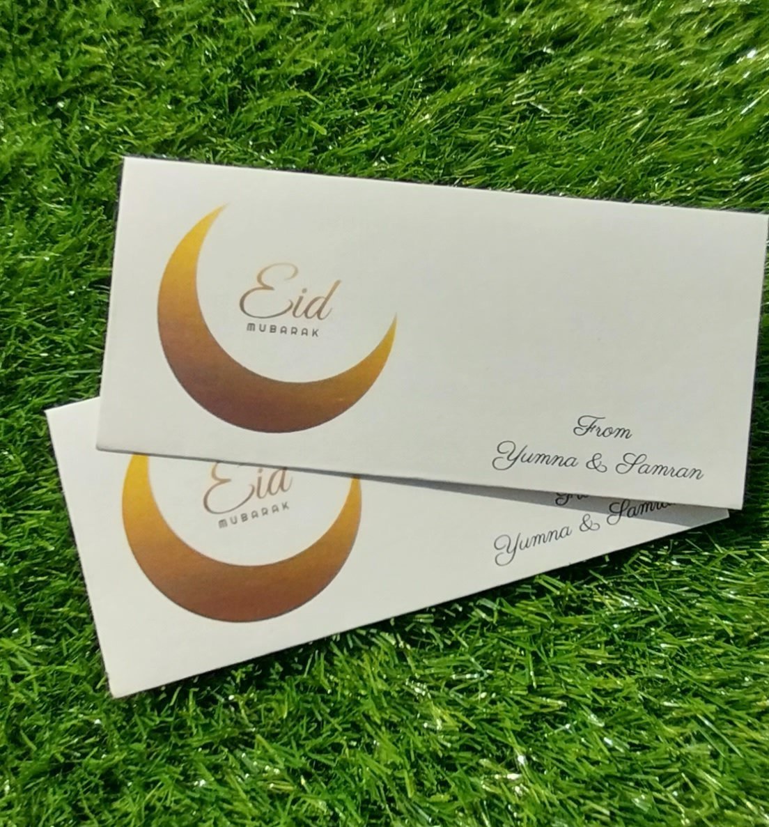 Starry Serenity eid Mubarak envelope