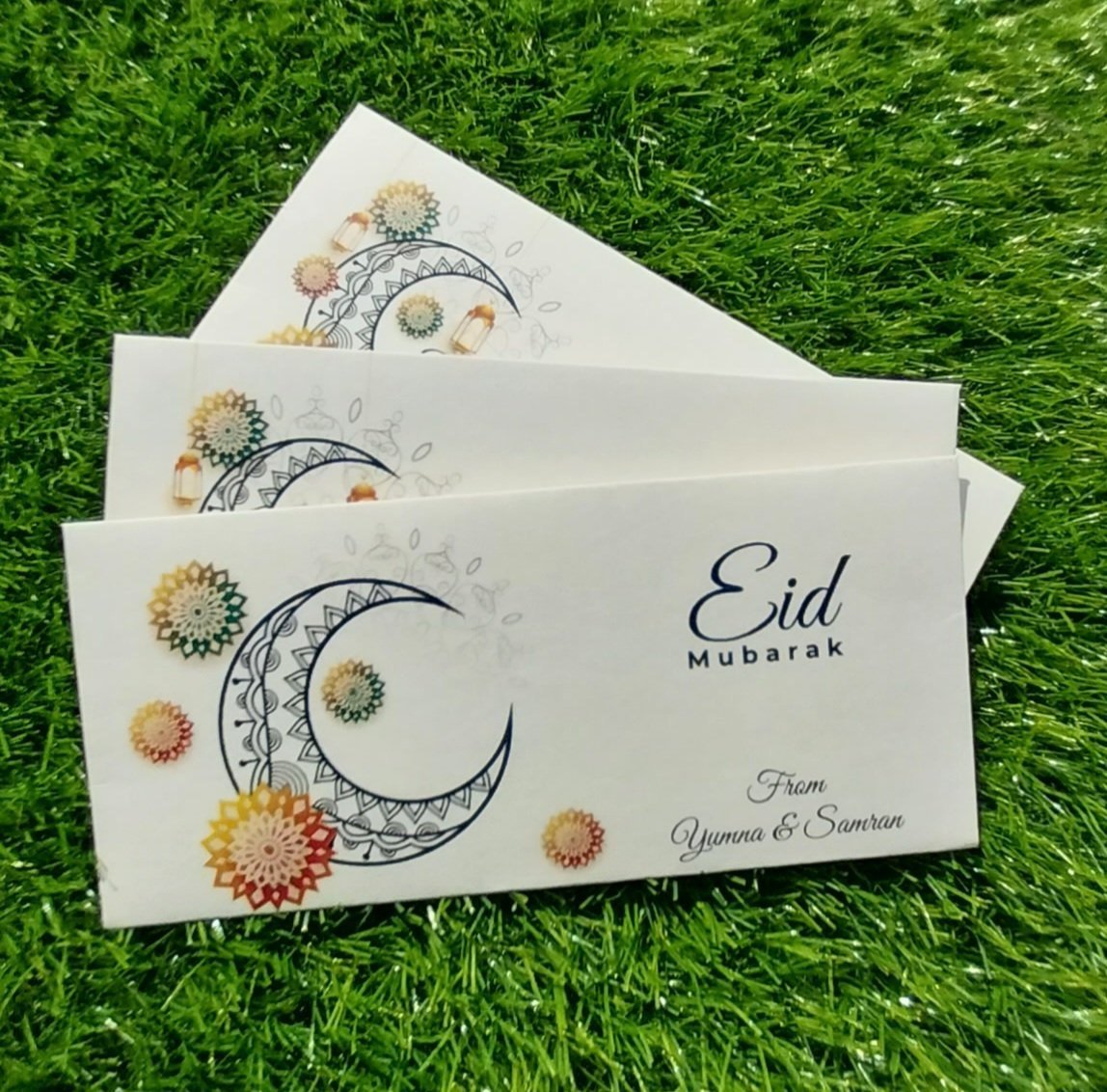 Moon star elegance eid envelope