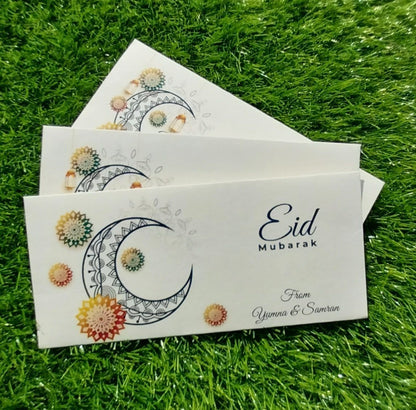 Moon star elegance eid envelope