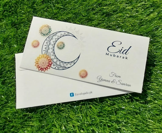 Moon star elegance eid envelope
