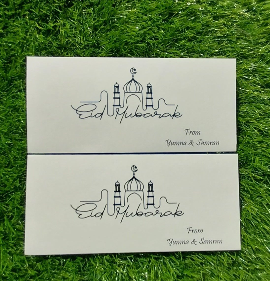 mystical pastel eid Mubarak money envelope