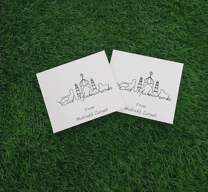Festive Freesia small eid money envelope