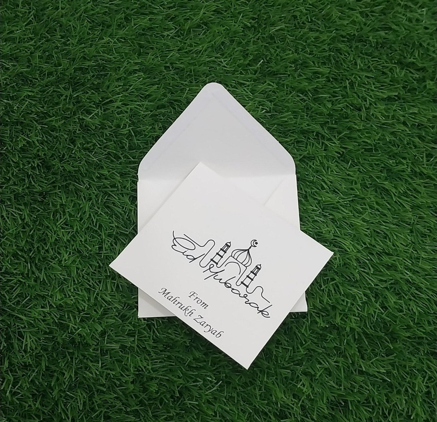 Festive Freesia small eid money envelope