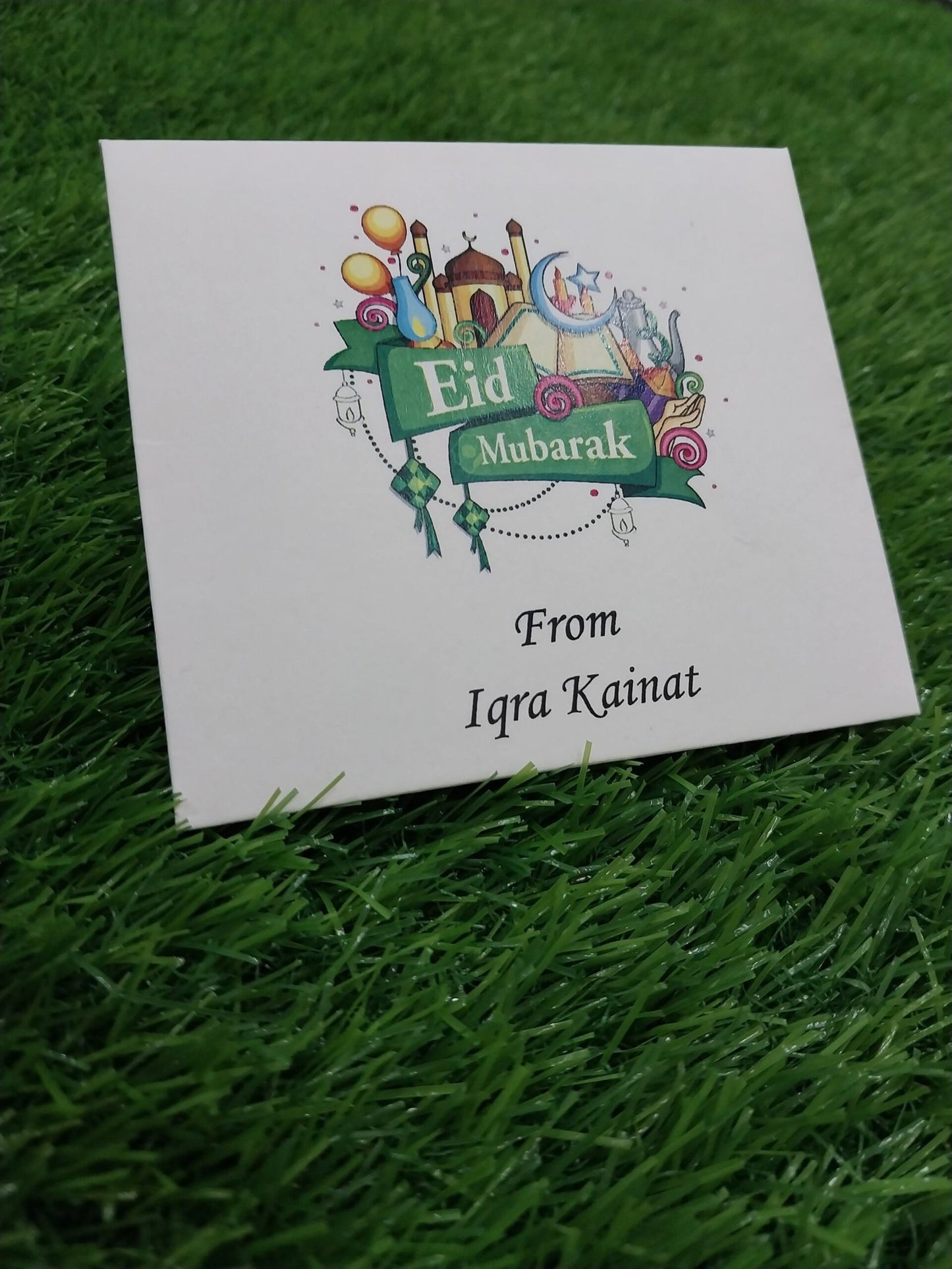 Secret Gardenia small eid money envelope