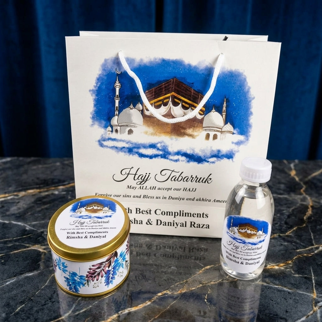 Small Hajj Tabarruk set HT-1001010