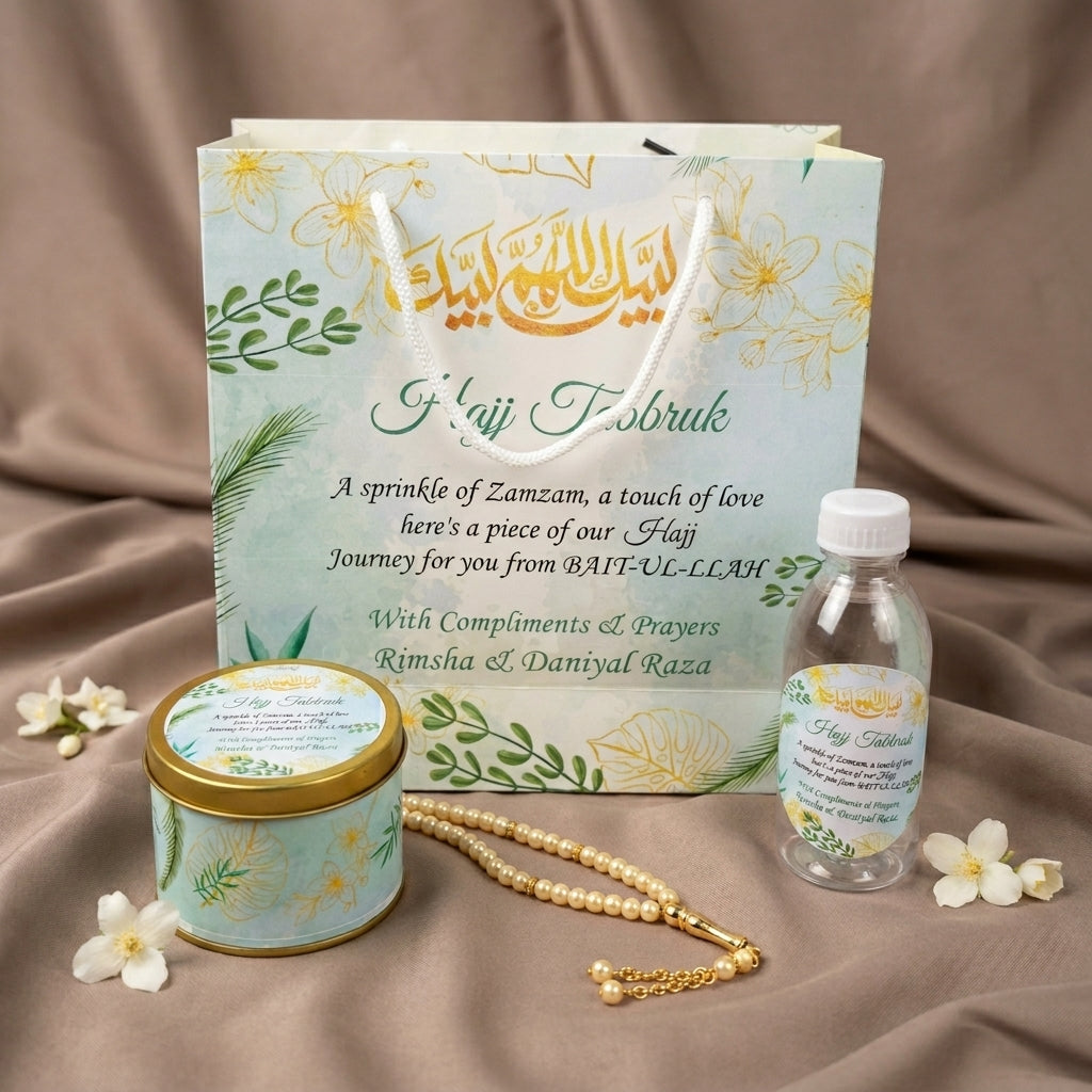 Small Hajj Tabarruk set HT-10014