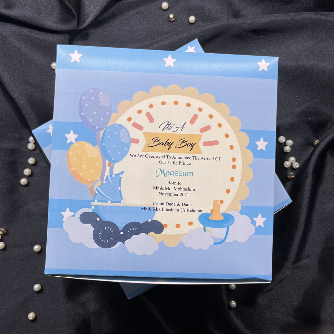 Birth Announcement Gift boxes – Envelopelo.pk