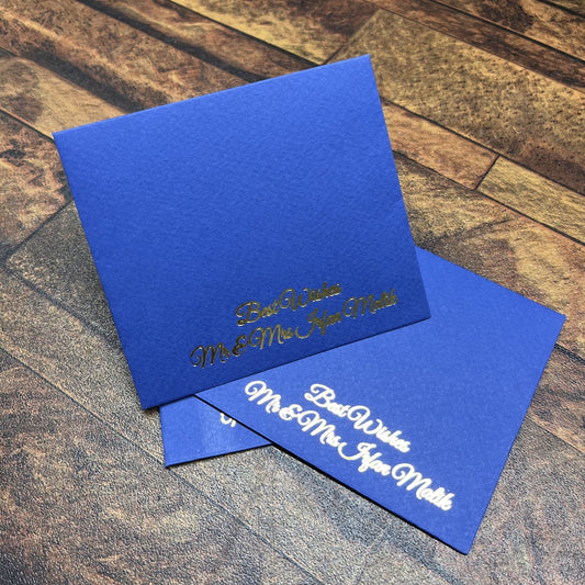 Solid Colored foil Envelope-0021