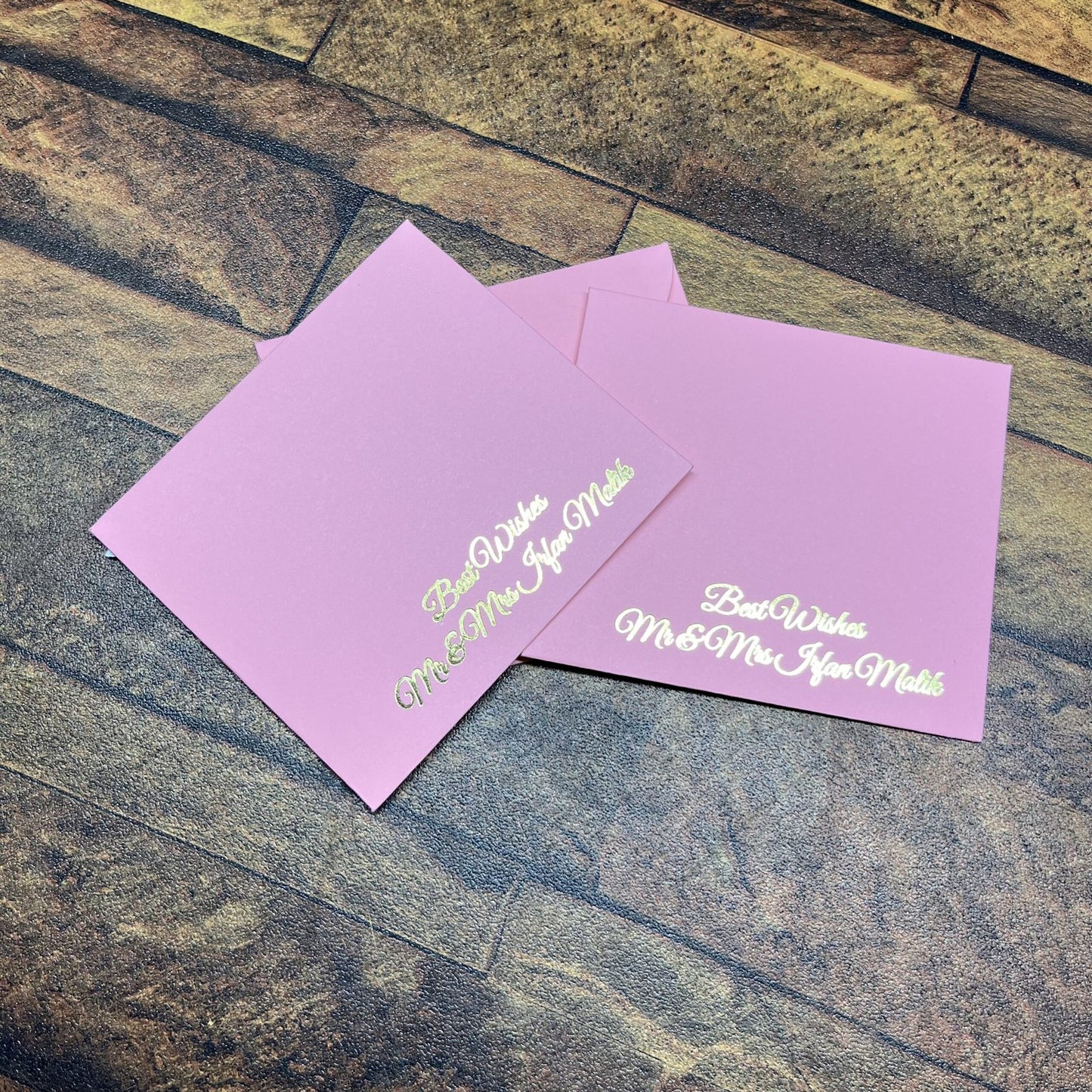 Solid Colored foil Envelope-0024