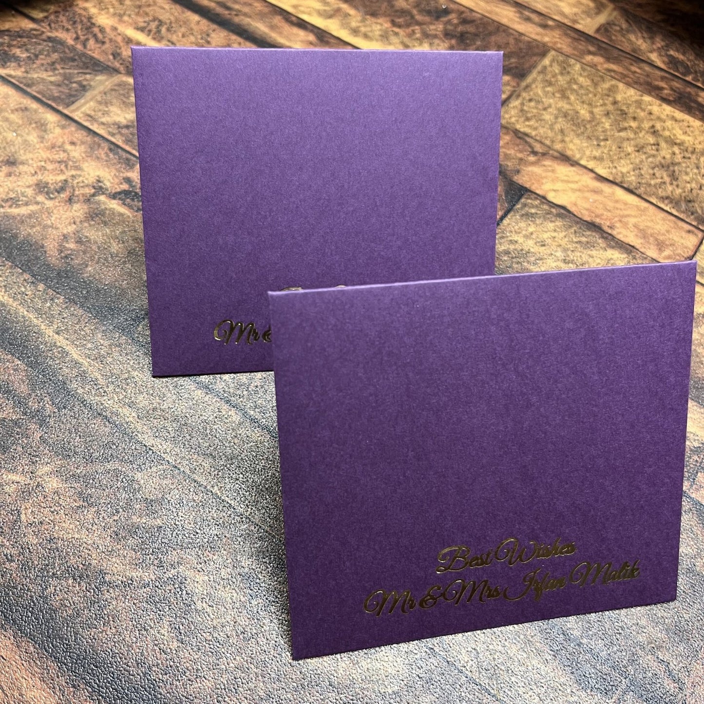 Solid Colored foil Envelope-0022