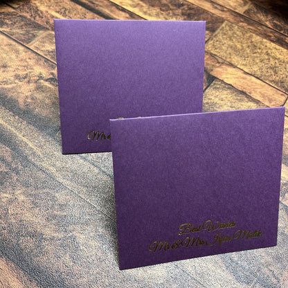 Solid Colored foil Envelope-0022