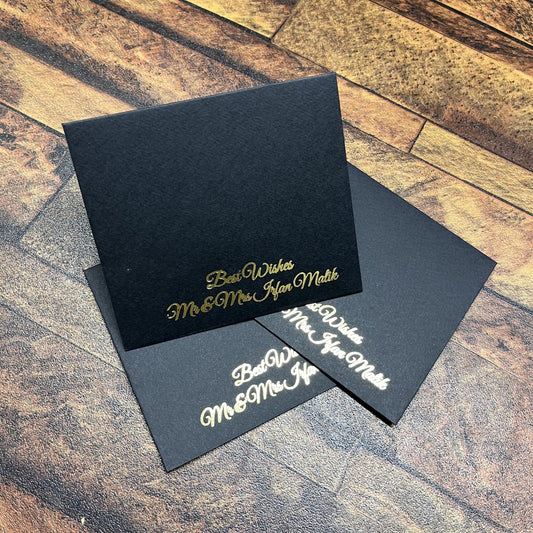 Solid Colored foil Envelope-0023