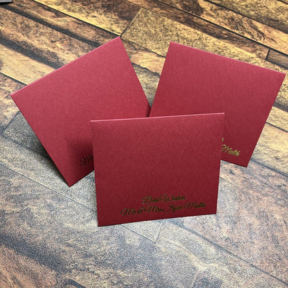 Solid Colored foil Envelope-0025