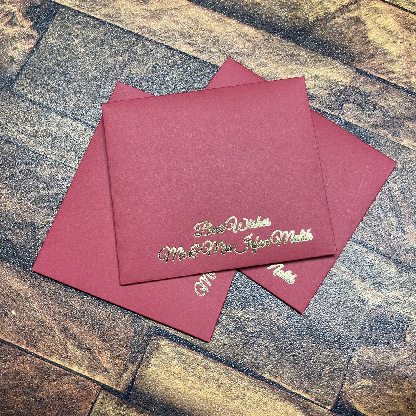 Solid Colored foil Envelope-0025