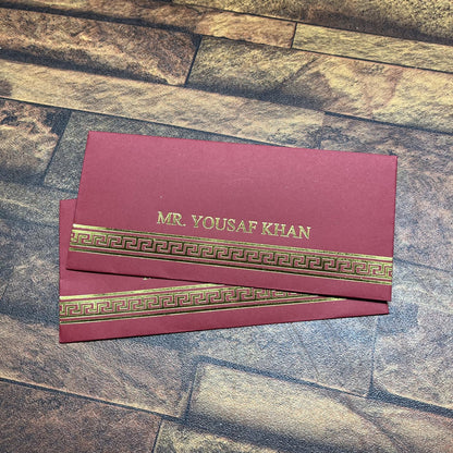 Solid Colored foil Envelope-0019
