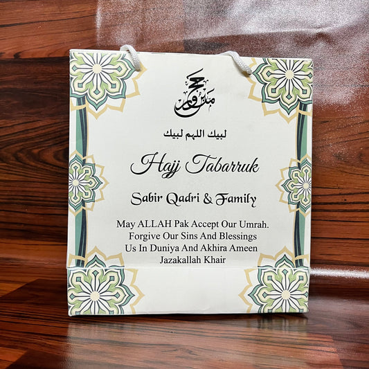 Hajj/umrah tabbaruk name gift bags-10023