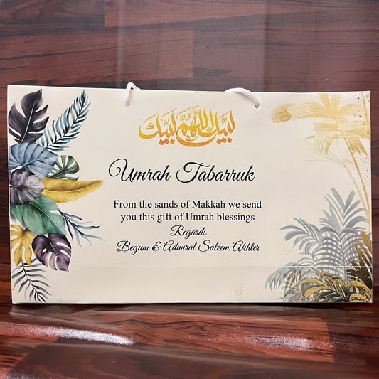 Hajj/umrah tabbaruk name gift bags-10050