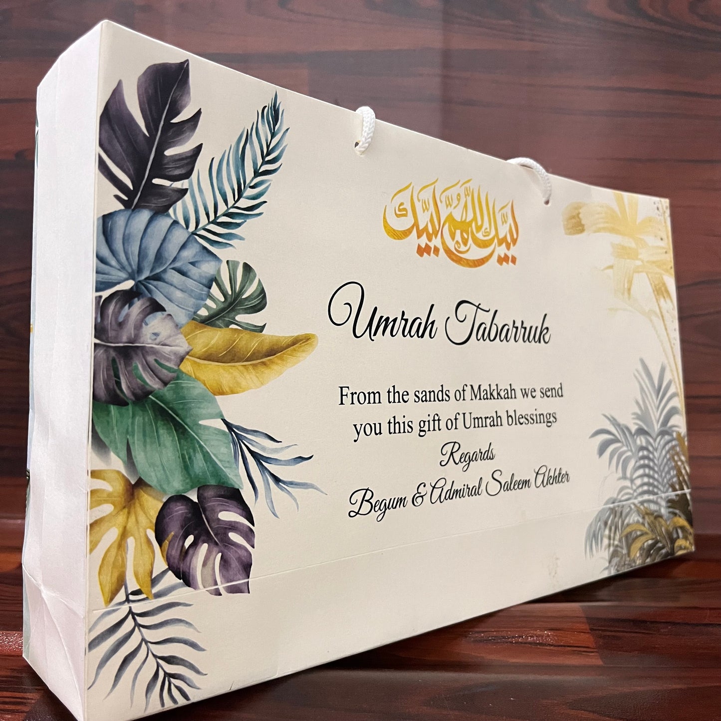 Hajj/umrah tabbaruk name gift bags-10050