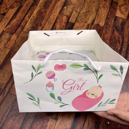 Birth Announcement /Mithai bag 008