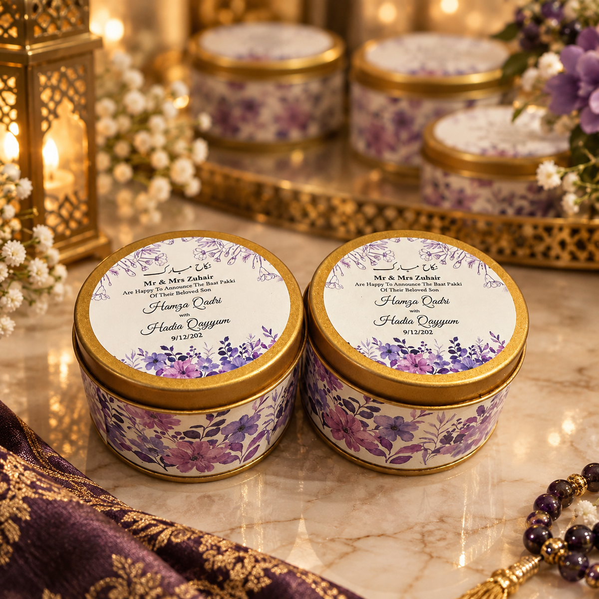 Nikkah Mubarak Customized Bid Box--04