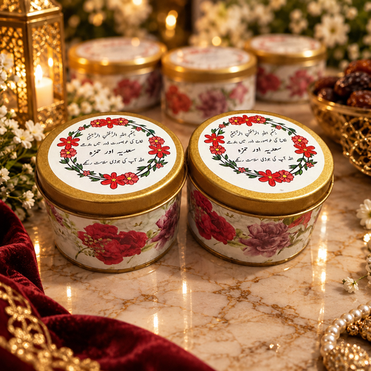 Nikkah Mubarak Customized Bid Box
