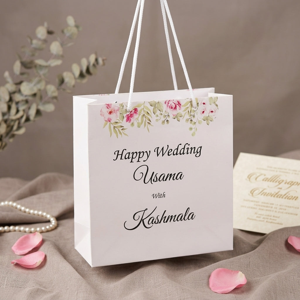 Pastel Flower gift bag