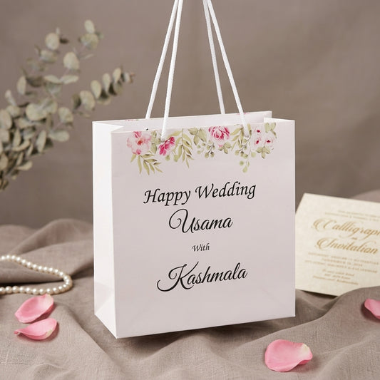 Pastel Flower gift bag