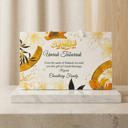 Medium Umrah Tabarruk name gift bags-100152