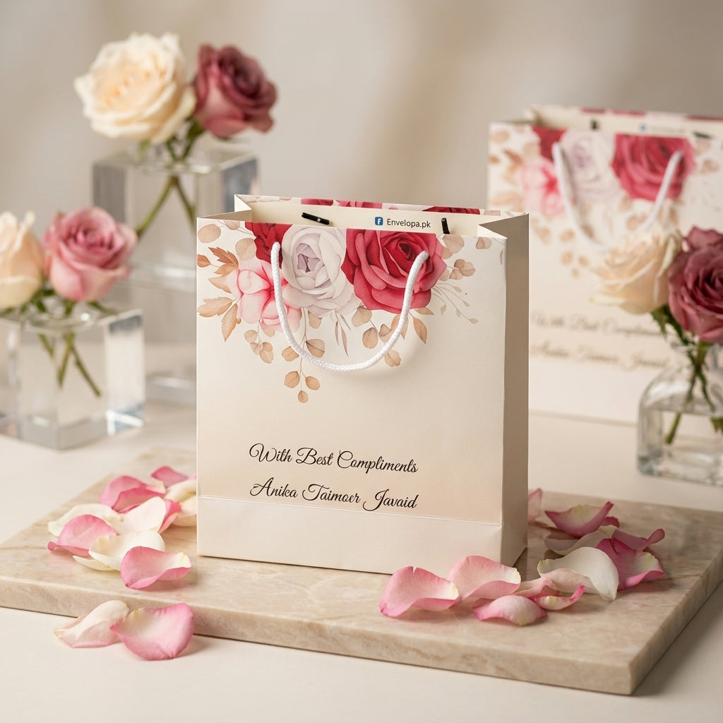 Big flower gift bags