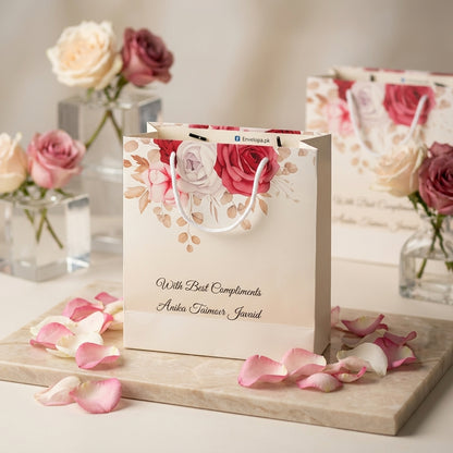 Big flower gift bags