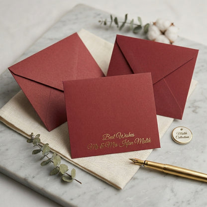 Solid Colored foil Envelope-0025