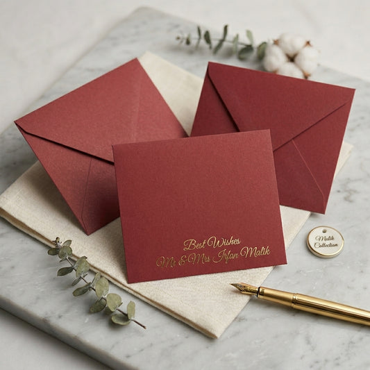 Solid Colored foil Envelope-0025