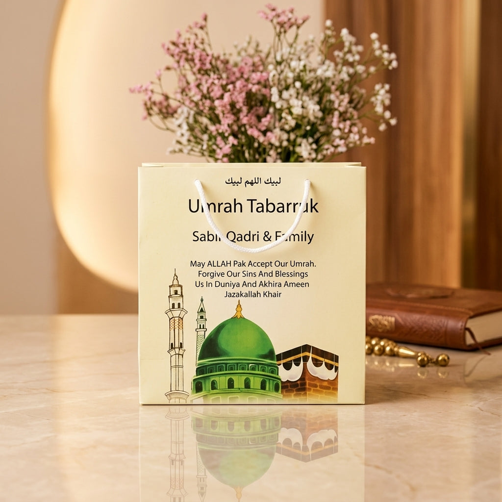 Umrah Tabarruk name gift bags-10010