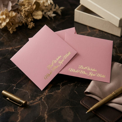 Solid Colored foil Envelope-0024