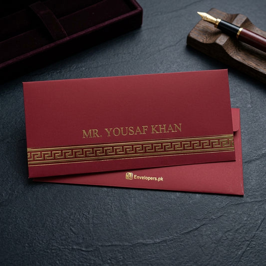 Solid Colored foil Envelope-0019