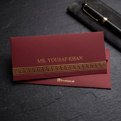 Solid Colored foil Envelope-0019