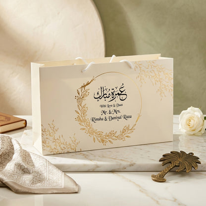 Medium Umrah Tabarruk name gift bags-100145