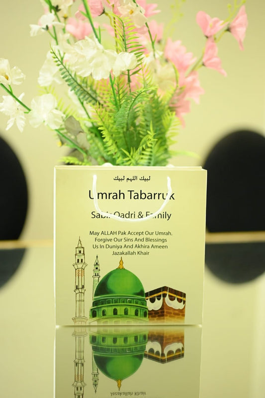 Hajj/umrah tabbaruk name gift bags-10010